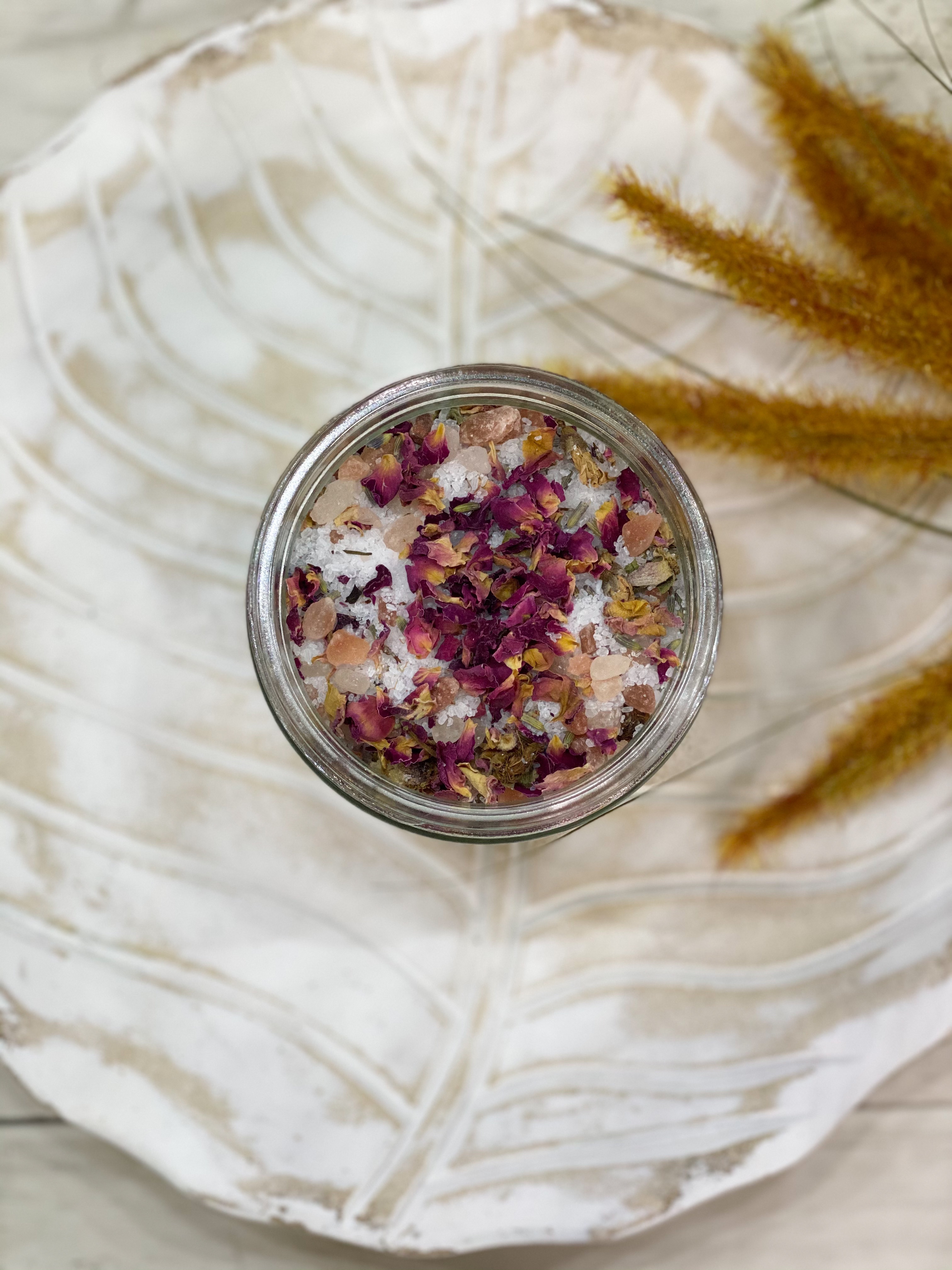 Lavender + Rose Bath Salts
